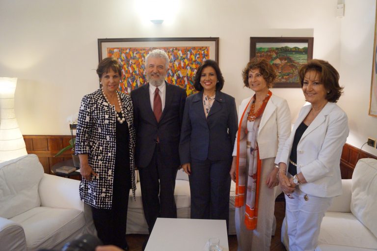 Visita a la IILA de Margarita Cedeño de Fernández, Vice Presidenta de la República Dominicana, 8