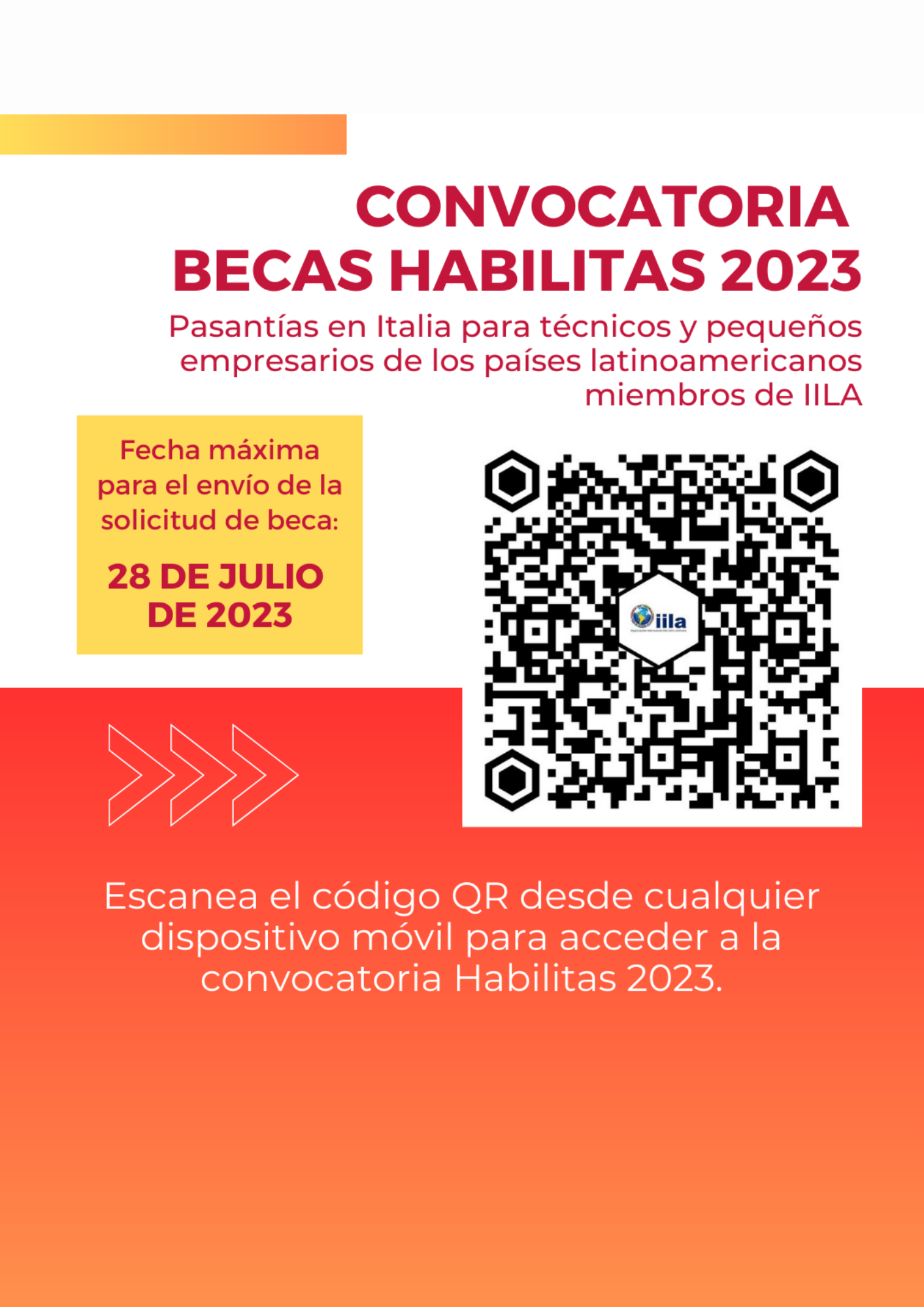 Bolsas de estudo para estágios na Itália do Projeto Habilitas 2023