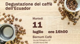 Invitación cata café Roma 2023