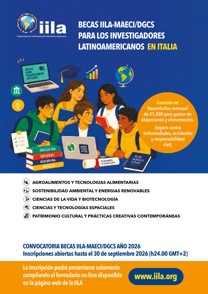 Latin American researcher preparing for a postgraduate fellowship in Italy