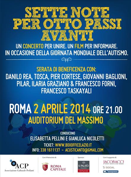 Serata di beneficenza.