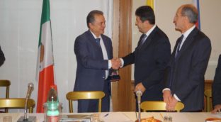 Il Ministro dell'Energia del Messico, Pedro Joaquín Coldwell, visita l'IILA. 12 dicembre 2016